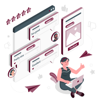 Online sellers database for e-commerce