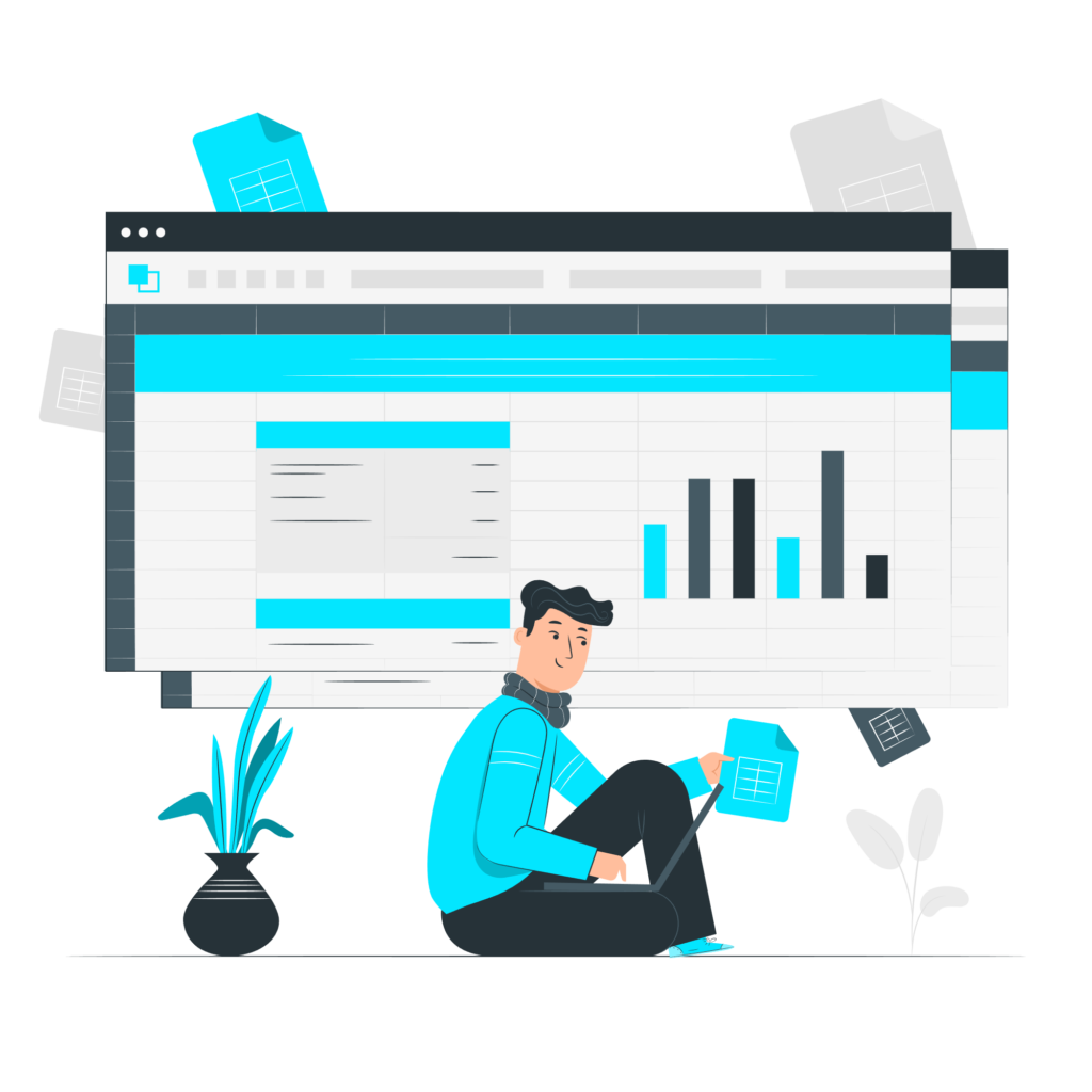 Sales Data CSV File Of a Gst Number