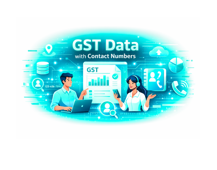 GST Data with Contact Numbers
