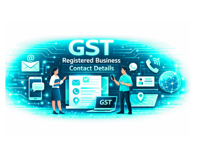GST Registered Business Contact Details